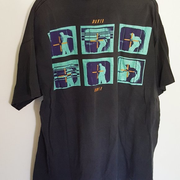 DAVID BOWIE Sound + Vision T-Shirt Vintage 1990 - Picture 4 of 4